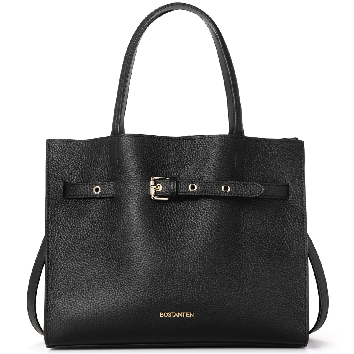 BOSTANTEN Women Handbags Purses Leather Tote Bags Designer Fashion Top Handle Crossbody Bags with Zipper Pouch – Bild 2