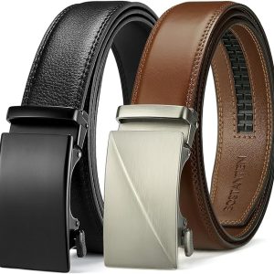 Double Up on Style with Our Two-Pack Leather Belt