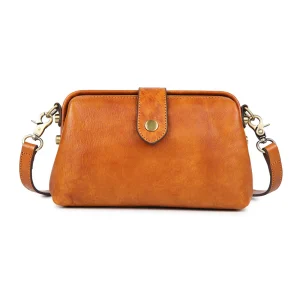 Vintage Mini Doctor Bag - Genuine Leather