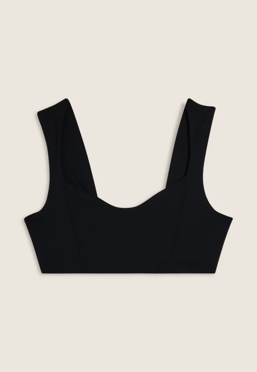 Top sportivo con scollo a cuore e dettagli tecnici – Bild 6