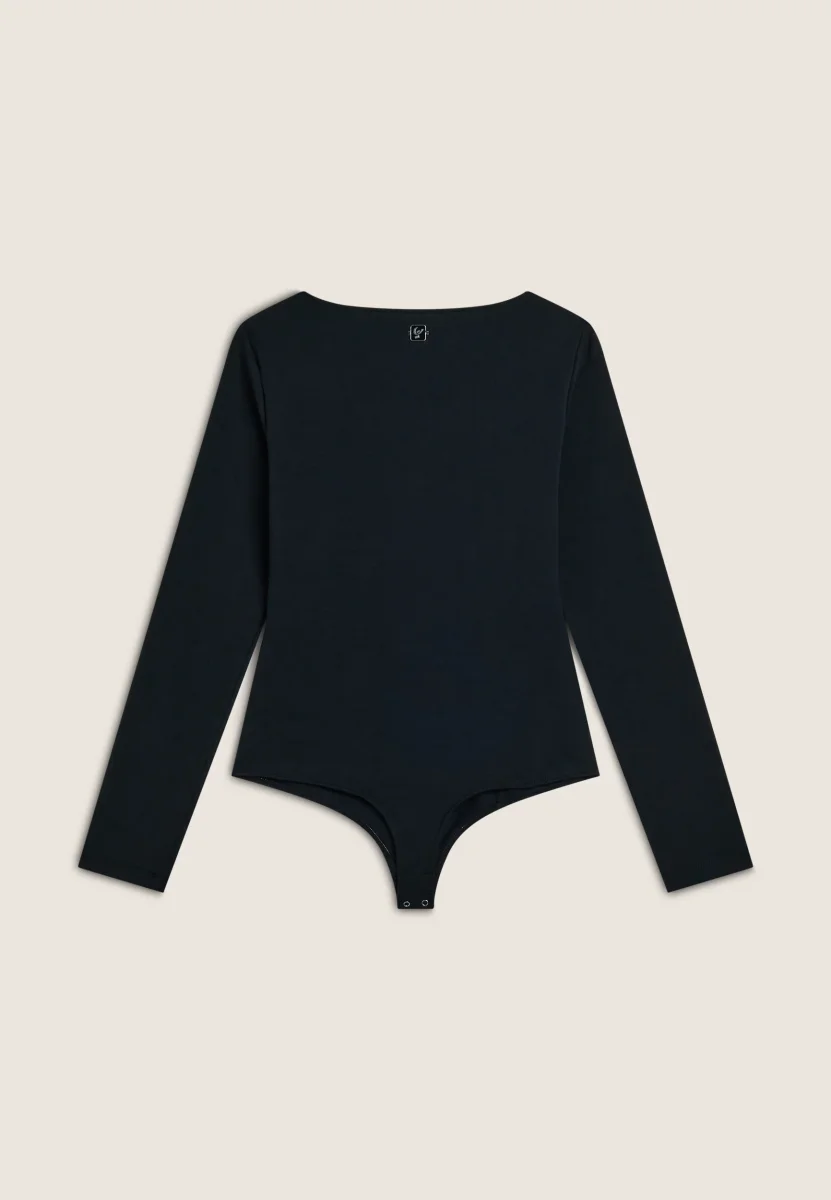 Body scollo quadrato in jersey di cotone organico – Bild 3