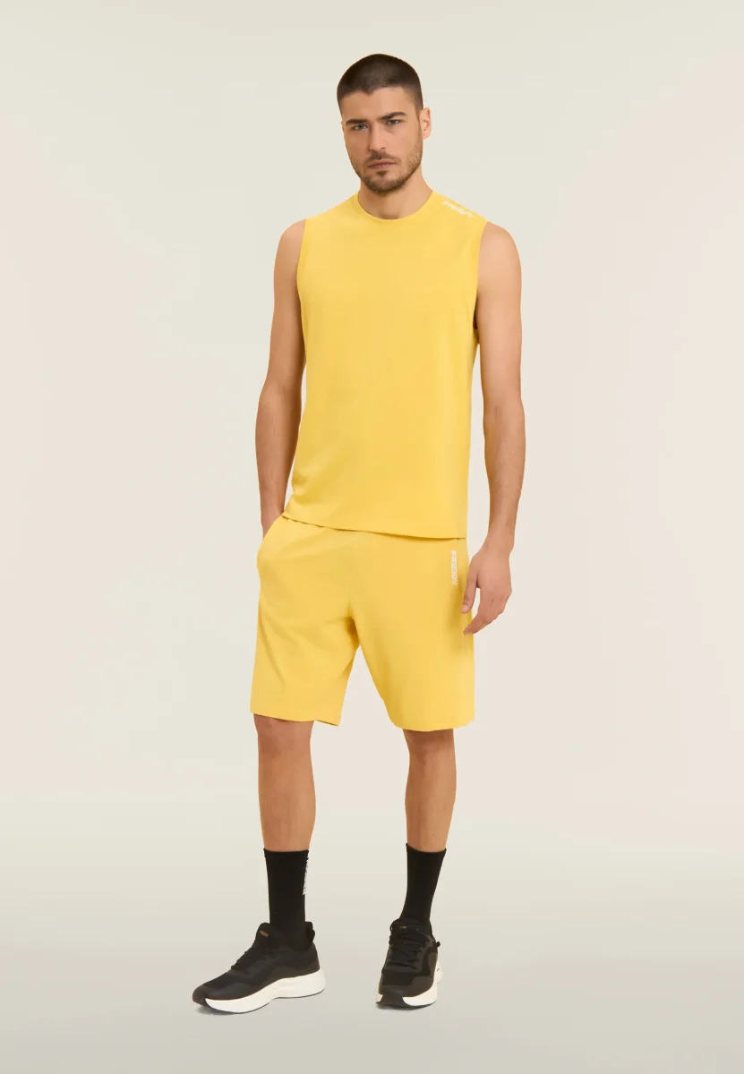 T-shirt senza maniche in jersey di cotone – Bild 3