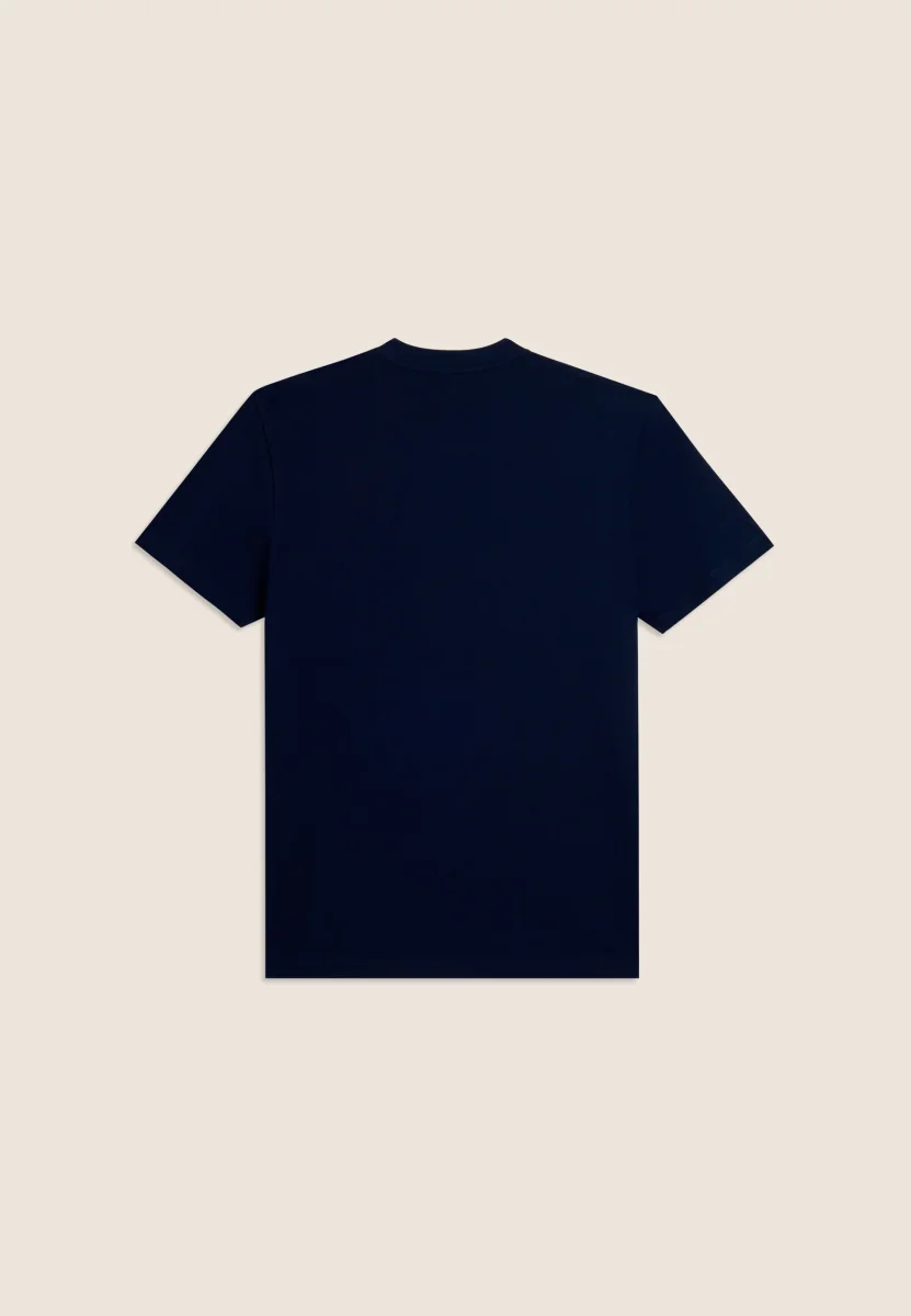 T-shirt in cotone con logo effetto gommato – Bild 8