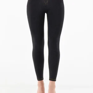 Jeggings push up WR.UP® 7/8 superskinny vita alta con zip