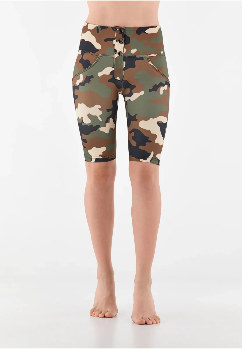 Biker push up WR.UP® vita alta traspiranti camouflage – Bild 3